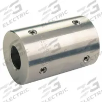 RULAND MANUFACTURING Rigid Shaft Coupling: 3/8 in Bore Dia 1, 3/8 in Bore Dia 2, Round, One-Piece (MPN SCX-6-6-SS). Key specifications — attr870032: Round; attr870041: No; attr870034: RULAND MANUFACTURING; attr870070: Inch; attr925532: Same Bore Dimensions.