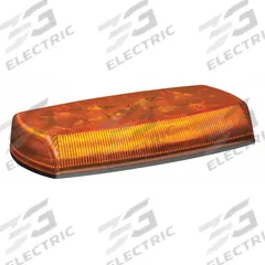 ECCO Mini Light Bar: Mini Light Bar Vehicle Light Bar Size, LED, SAE J845 Class 2, Mini Light Bar (MPN 5580A). Key specifications — Electrical Connection: Blunt Cut Wires; Series: 5580 Reflex Series; Brand: ECCO; Number of Flash Patterns: 18; Mount Type: Bolt; Light SAE Class Rating: SAE Class 2.