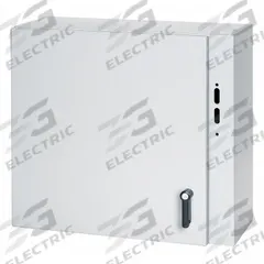 HOFFMAN Disconnect Enclosure: NEMA 12/4, Powder-Coated Steel, 20 in x 22 in x 8 in, Handle Included (MPN CDSC20228). Key specifications — Brand: HOFFMAN; Closure Method: Keyed Handle.