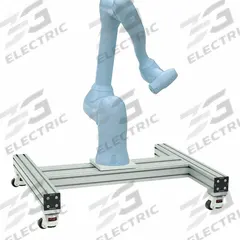 Tube Framing System Profiles: T-Slot Cobot Pedestal, 200 mm H x 809 mm W x 960 mm L, Aluminum (MPN 40200-MP-K-0). Key specifications — Brand: 80/20; Mobility: Mobile; Product Type: T-Slot Cobot Pedestal; Compatible Series: 40 Series; Manufacturer Part Number: 40200-MP-K-0; Includes: (16) Mobile Base Vertical Support.