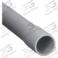 PVC Conduit: Schedule 80, 3 in Trade Size, 10 ft Nominal Lg (MPN A53DA12)