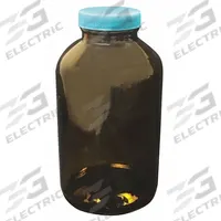 APPROVED VENDOR Sampling Bottle: 120 mL, 38-400 mm, Amber, 24 Bottles, 53 mm Body Dia (MPN 52KA35). Key specifications — Brand: APPROVED VENDOR; Graduated: No; Pre-Cleaned: None; Body Color: Amber; Screw Closure Size: 38-400 mm.
