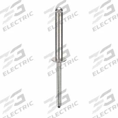 APPROVED VENDOR Blind Rivet,2 26/51" L,0.188" dia,PK250: Inch, 2 33/64 in Overall Lg, 1 13/64 in Body Lg - Domed-Head Blind Rivets