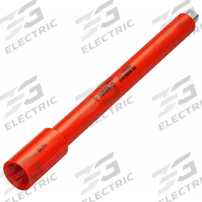 ITL Insulated Socket Extension: 1/4 in Input Drive Size, 1/4 in Output Drive Size - Insulated Hand Socket Extensions