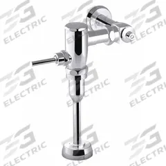 KOHLER Manual Flush Valve: PRIMME, Exposed, Top, 0.13 gpf Gallons per Flush, 12 in Rough-In, Piston (MPN K-76317-CP). Key specifications — Spud Location: Top.