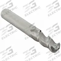 APPROVED VENDOR Ball End Mill: Carbide, 2 Flute, 1/4" Mill Dia, 3/4" LOC, 2-1/2" OAL (MPN 282-250760)