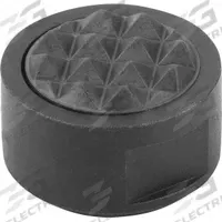 KIPP Rear-Mount Gripper w/Serrated Face: 25 mm Dia, M6, 10 mm Ht, Serrated, Carbide (MPN K0385.25107). Key specifications — Brand: KIPP.