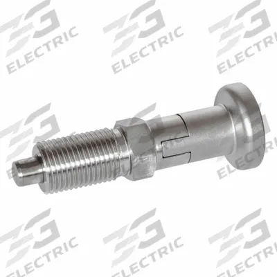 JW WINCO Indexing Plunger: Locking, 316 SS, M16x1.5 Thread - Locking Pull-Knob Indexing Plungers