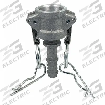 APPROVED VENDOR Cam and Groove Coupling: 1/2 in Coupling Size, 1/2 in Hose Fitting Size - Type C Aluminum Cam & Groove Fittings