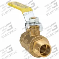 APPROVED VENDOR Manual Two-Way Ball Valve: 1/2 in, Brass, Straight, MIP x FIP, Std Port Ball Port (MPN 107-323NL). Key specifications — Brand: APPROVED VENDOR; Handle: Lever.