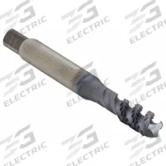 WIDIA GTD Spiral Flute Tap: M3.5x0.6 Metric, D4 / 6H, 2 Flute, Semi-Bottoming Chamfer (MPN VTSFT-TC5507)