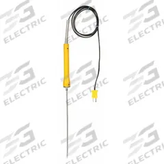 APPROVED VENDOR Immersion Temperature Probe: -40°F to 1,500°F /-40°C to 800°C, 7.8 in Probe Lg (MPN 5RMF1). Key specifications — Brand: APPROVED VENDOR; Handle Type: Straight.