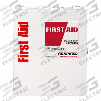 FIRST AID ONLY First Aid Kit and Housing: 94 Components, ANSI/ISEA Z308.1-2021, Type I/II - General Purpose ANSI First Aid Kits