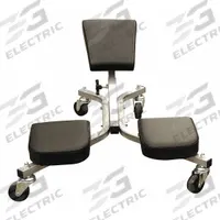 Knee Saver Work Seat: Heavy-Duty, Adjustable, 300 lb Max Load Capacity (MPN 78033). Key specifications — Frame Material: Steel; Seat Adjustability: Adjustable; Duty Rating: Heavy-Duty; Dimensions: 14-1/2 in x 28 in x 24 in; Brand: KEYSCO TOOLS.