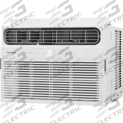FRIGIDAIRE Window Air Conditioner: 300 sq ft – 350 sq ft, 8,000 BtuH, 115V AC, 5-15P - Residential-Grade Window ACs for Cooling & Heating