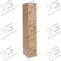 HALLOWELL Wardrobe Locker: 15 in x 18 in x 72 in, Solid, 3 Tiers, 1 Units Wide, Keyed, Light Wood (MPN UW1582-3A-W-RO). Key specifications — attr63993: HALLOWELL; attr64355: Light Wood; attr65028: Solid; attr145898: Plywood; attr64351: Assembled; attr78058: Yes.