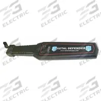 METAL DEFENDER Metal Detector: 1 1/2 in Scan Dp, 14 3/4 in L x 3 in W x 1 in H, 1 Battery Required (MPN MD-1001). Key specifications — Alert Type: Vibration; Batteries Included: No Batteries Included; Battery Size: 9V; Brand: METAL DEFENDER.