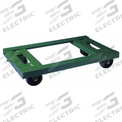 FAIRBANKS General Purpose Dolly: 1,600 lb, Green, 27 in L x 16 in W x 6 in H Deck, (4) Swivel (MPN AI-1627-4HR). Key specifications — Brand: FAIRBANKS; Color: Green; Caster/Wheel Configuration: (4) Swivel; Lip Type: Flush; With Tow Eye: Yes.