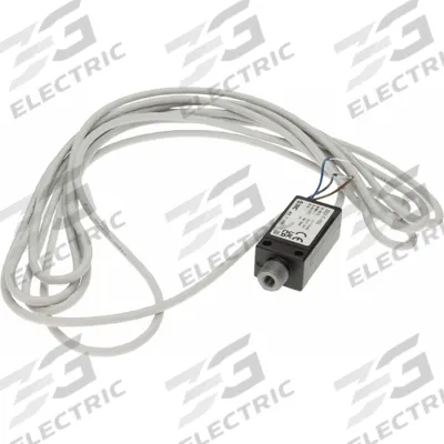 SMC Pressure Switch: 1/8 in Port Size, 12 to 24V DC, -101 kPa to 0 kPa, 0°C to 60°C - Compact Vacuum Pressure Switches