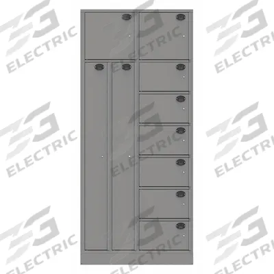 SENTINEL Law Enforcement Evidence Locker: Non-Pass-Through Backing, Slam Latch - Standard Evidence Storage Lockers