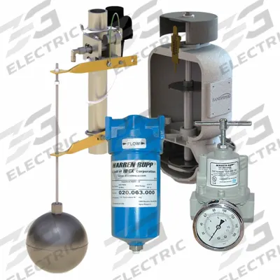 VERSAMATIC Surge Dampener: Auto Dampener, Aluminum, PTFE, 1/2 in NPT Inlet - Pulsation Dampeners