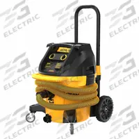 DEWALT Dust Extractor: HEPA, Dry/Wet, 10 gal Tank, 155 cfm Air Flow, 36 mm Hose Dia (MPN DWV015). Key specifications — attr118028: Plastic; attr118016: Yes; attr117997: DEWALT.