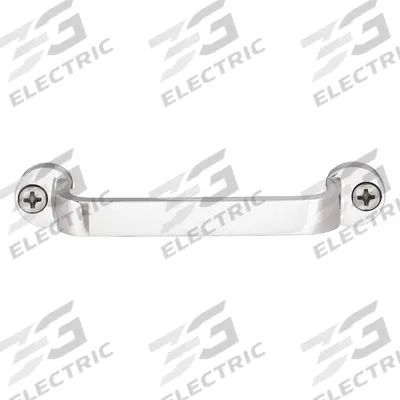 SUGATSUNE Pull Handle: Unthreaded Holes, Stainless Steel, Silver - Standard Pull Handles