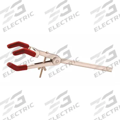 OHAUS Dual Adjust Clamp: Single Adjust Clamp, Zinc, 9 3/4 in Overall Lg, 3 Prongs - Lab Clamps