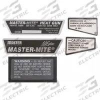 MASTER APPLIANCE Label for Housing: For 5PYR3, For 10009, Fits Master Appliance Brand (MPN 35274). Key specifications — attr424376: Label for Housing; attr325163: MASTER APPLIANCE; attr314577: 10009; attr314578: Master Appliance; attr314576: 5PYR3.