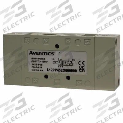 AVENTICS Pilot Air Control Valve: Series L1, Remote Pilot, Four-Way / Three-Position - Aventics L1 Directional Control Valves