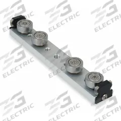 BISHOP-WISECARVER Linear Guide Carriage Assembly: SW, Size 1, 4-Roller Assembly, Ball (MPN UT1WPAR-4A). Key specifications — For Use With: Vee Profile; Product Type: Ball; Carriage Material: Aluminum; For Rail Size: Size 1.