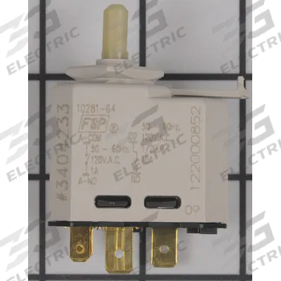 WHIRLPOOL Push-To-Start Switch: 3404233 - Whirlpool Washing Machine & Dryer Parts