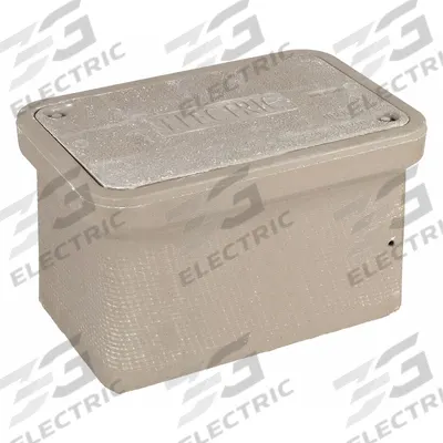 QUAZITE Underground Enclosure Assembly: 21 1/4 in x 15 1/2 in x 16 in Usable Int. - Underground Electrical Enclosures