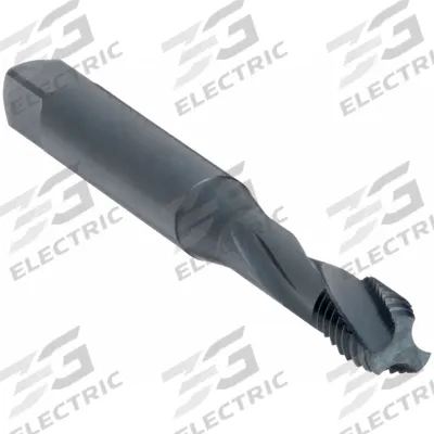 OSG Spiral Flute Tap: M6x1 Metric, D5 / 4H-6H, 3 Flute - Spiral-Flute Taps for Steel & Stainless Steel