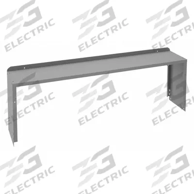 TENNSCO Shelf Riser: 60 in Overall Wd, 10 1/2 in Overall Dp, Gray, Carbon Steel - Risers for Workbenches