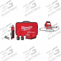 MILWAUKEE Tool Combination Kit: 2 Tools, Die Grinder/Grease Gun, 12 V DC Volt, Battery Included (MPN 2486-22, 2446-20). Key specifications — attr1176460: Grease Gun.