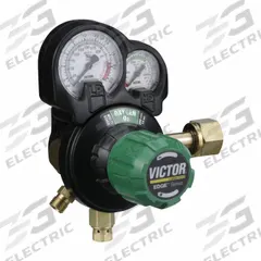 VICTOR Gas Regulator: Two Stage, CGA 540 Inlet, 9/16"-18 M RH Outlet, 200 psig, Oxygen (MPN 0781-5260). Key specifications — Brand: VICTOR; Manufacturer Part Number: 0781-5260; Diaphragm Material: Stainless Steel; Outlet Connection: 9/16"-18 M RH; Inlet Connection: CGA 540.