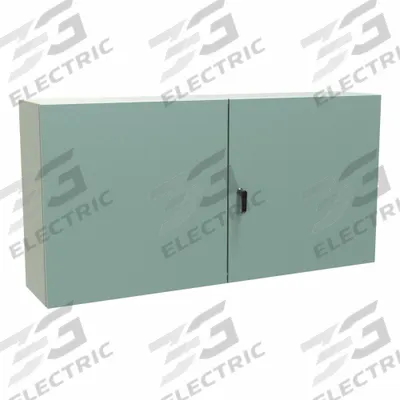 HAMMOND Electrical Enclosure: Steel, 30 in x 60 in x 12 in, NEMA 12/3R, Solid Cover - Steel Dust-Tight Enclosures