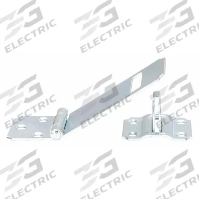 APPROVED VENDOR Hasp: Steel, 1 1/8 in Ht, 3 1/2 in Lg - Conventional Hasps