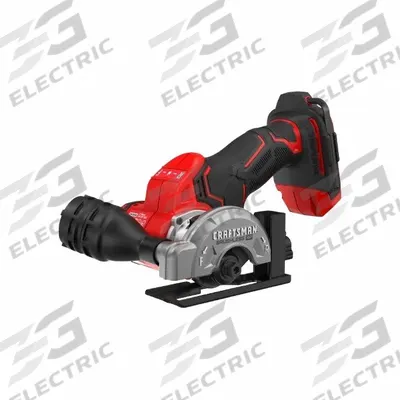 CRAFTSMAN Cut-Off Tool: 3 in Wheel Dia, Trigger, Brushless Motor, 20V DC, Pistol Grip - Craftsman Cordless Cut-Off Tools