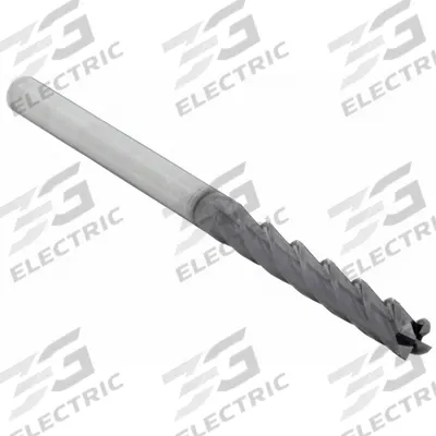 WIDIA HANITA Corner Chamfer End Mill: Carbide, TiAlN Coated, 4 Flute, 4 mm Mill Dia - General Purpose Carbide Corner-Chamfer End Mills