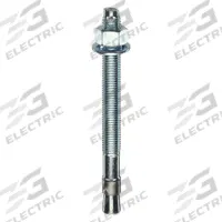 RED HEAD Wedge Anchor: 8 1/2 in Overall Lg, 3/4 in Dia, 3/4"-10 Thread Size, Steel, Steel, 10 PK (MPN WS-3484). Key specifications — Brand: RED HEAD; Anchor Type: Wedge; Finish Type: Zinc Plated.