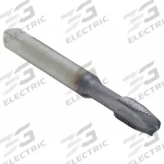 CLEVELAND Spiral Point Tap: #0-80 UNF, H2 / 2B, 2 Flute, Plug Chamfer, TiCN Coated High Speed Steel (MPN C55370)