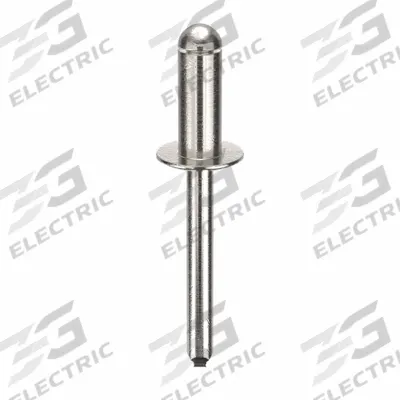 POP AVDEL Blind Rivet,1 34/37" L,0.249" dia,PK100: Inch, 1 59/64 in Overall Lg, 19/32 in Body Lg - Domed-Head Blind Rivets