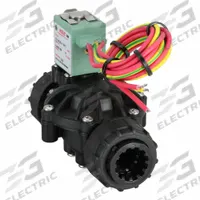 ASCO Solenoid Valve: 2-Way, Configurable, 1/2 in Pipe Size, 110V AC/120V AC, Watertight, Leaded Coil (MPN K212A025L1100F0). Key specifications — Pipe Size: 1/2 in; Voltage: 120V AC; Brand: ASCO; Coil Enclosure: Watertight.