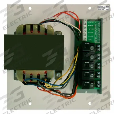 FUNCTIONAL DEVICES INC / RIB Class 2 Power Supply: 200 VA Power Rating, 24V AC - Enclosed & Panel Mounted Class 2 Transformers