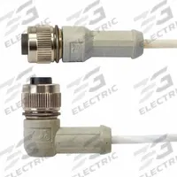 OMEGA Temperature Probe Extension Leads: Extension Cable, 205°C Max Temp °F, 205°C Max Temp °C (MPN M12CM-T24SSPC-SF-2). Key specifications — End 1 Connection Type: Standard Connector; End 2 Connection Type: Stripped Leads; End 1 Connection Gender: Female; Brand: OMEGA.