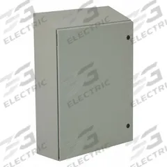 WIEGMANN Sloped Top Enclosure: Steel, 30 in x 24 in x 10 in, NEMA 12/13/3R/4, Solid Cover, Hinged (MPN N412302410CST). Key specifications — Closure Method: 1/4-Turn Latch; Brand: WIEGMANN; Knockouts: Not Included.