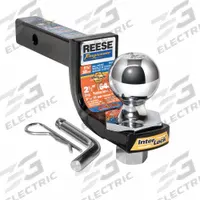 REESE Ball Mount Kit: II, 1 in Compatible Ball Shank Dia, 2 in Ball Dia, Ball Mount Kits Ball Mount (MPN 7043100). Key specifications — Material: Steel; Vehicle Class: II; Brand: REESE; Features: Interlock One Wrench Tightening System; Finish: Powder Coated; Includes: Hitch Ball; Resistance Properties: Corrosion-Resistant.