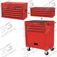 WESTWARD Rolling Cabinet Kit: 13 Drawers, Light Duty, Keyed, Red / Powder Coated (MPN 361LM7). Key specifications — attr1116680: Red; attr1116684: Ball Bearing; attr1116690: WESTWARD; attr1116659: Keyed; attr1116661: Rolling Tool Cabinet 28-3/4 in W x 18-1/8 in D x 33-7/8 in H.